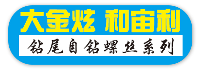 大金炫 和宙利 钻尾自钻螺丝系列